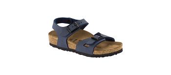 Dětské Rio Birkenstock Birkibuc Regular Tmavě Blankyt | CZ 129FDN